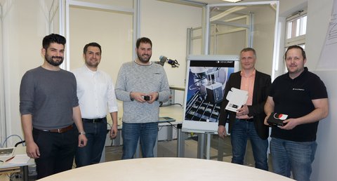 SensoPart unterstützt Robotik-Projekte an der Hochschule 