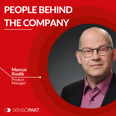 Meet Marcus Koslik, our Product Manager at SensoPart, where no two days are the same in his almost 16 years at Product Management. He enjoys the daily influx of interesting questions, contacts, and ideas, relishing the opportunity to develop innovative products tailored to customer and market needs.
